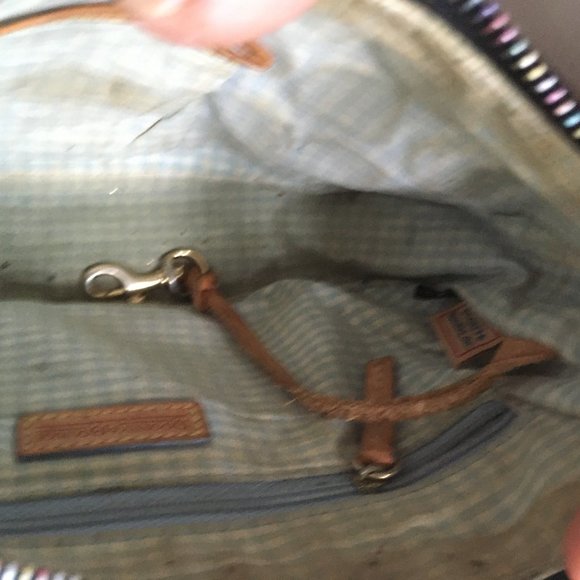 ADORABLE - Dooney and Bourke Small Bag ! Rainbow - Picture 7 of 9